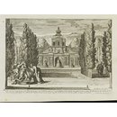 Fontaines & Jardins avec sujets d'Histoire, tires de la Fable, Inventés & gravés par J. le Pautre.  En Six Planches (Print)