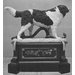 Statue - Bashaw, 'the faithful friend of man'; The faithful Friend of Man Trampling under Foot his most Insidious Enemy