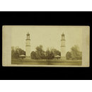 Stereoscopic photograph of a monument or bell-tower (Photograph)
