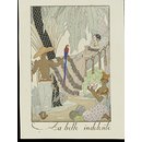 Falbalas et Fanfreluches.  Almanach des  modes...; La belle indolente (Fashion plate)