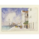 The Jesuits' Church, or Santa Maria del Rosario, Venice (Watercolour)