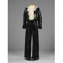 Evening trouser suit and blouse