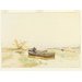 Watercolour - Lake Biwa, Japan