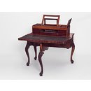 Writing and card table with mechanical action Writing and card table with mechanical action