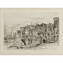 Wapping Wharf; The Thames Set; A Series of Sixteen Etchings of Scenes on the Thames and other subjects (Print)