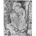 Tapestry - The Devonshire Hunting Tapestries; Swan and Otter Hunt