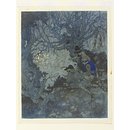 Drawing for illustration to 'The Snow Queen'; "It is gold, it is gold!" they cried. (Watercolour) Drawing for illustration to 'The Snow Queen'; "It is gold, it is gold!" they cried. (Watercolour)