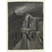 Drawing - Glad to death's mystery, Swift to be hurl'd,/Anywhere, anywhere out of the world!; Illustration for the title page of 'The Poetical Works of Thomas Hood'; The Bridge of Sighs