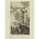 Adam with the Archangel Michael (Print) Adam with the Archangel Michael (Print)