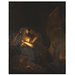 Oil painting - The Poet Observing Nerea with Her New Lover in Her Grotto