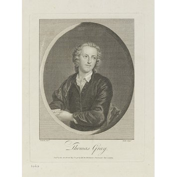 Print - Thomas Gray, Poet Print - Thomas Gray, Poet