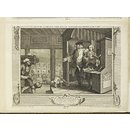 The Effects of Idleness and Industry, exemplified in the conduct of two fellow-'prentices; The Industrious 'Prentice Promoted; The Industrious 'Prentice a Favourite and entrusted by his Master (Print)