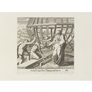 Noah building the Ark (Print)