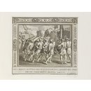 Picturæ Peristylii Vaticani, manus Raphaelis Sancii, &c.; Lot's Flight (Print)