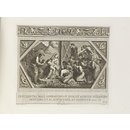 The Walls of Jericho falling down at the sound of the trumpets; Picturæ Peristylii Vaticani, manus Raphaelis Sancii, &c.; Frescoes in the Loggia of the Vatican (Print)