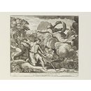 Raphael's Bible; Isaac and Rebecca (Print)