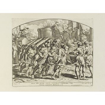 Print - Imagines Veteris ac Novi Testamenti a Raphaele; Frescoes in the Loggie of the Vatican; Bible of Raphael Print - Imagines Veteris ac Novi Testamenti a Raphaele; Frescoes in the Loggie of the Vatican; Bible of Raphael