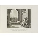 Raccolta di Cinqantadue Quadretti Dipinti a Fresco da Raffaelle Sanzio d'Urbino nelle Volte della Galleria del Vaticano. Roma, 1820; Isaac and Rebecca (Print)