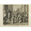 St. Paul and St. Barnabas at Lystra; The Sacrifice at Lystra; Raphael Cartoons (Print) St. Paul and St. Barnabas at Lystra; The Sacrifice at Lystra; Raphael Cartoons (Print)