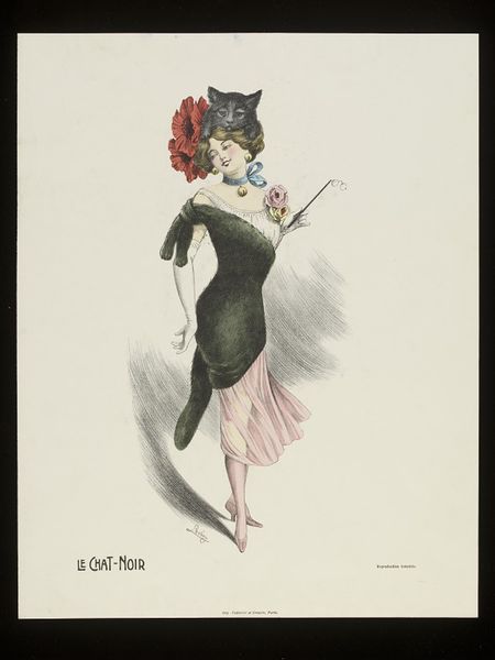 Fancy dress fashion plate