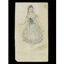 Design for a fancy-dress costume