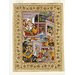 Illustration to the Harivamsa, Mughal, c. 1590, opaque water colour and gold on paper - Krishna kills Raja Kansa