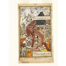 Babur supervising the laying out of the Garden of Fidelity (Painting)