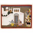 Kaljaman puruses Krishna (Painting)