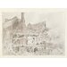 Drawing - The demolition or repair of old houses in Salisbury