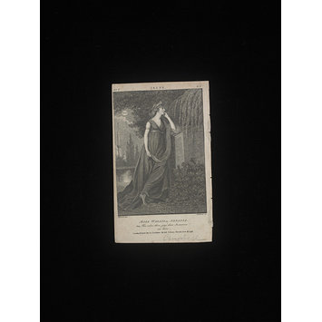 Print - Miss Wallis as Aspasia Print - Miss Wallis as Aspasia