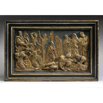 The Lamentation over the Dead Christ; The Deposition from the Cross; The Descent from the Cross (Panel relief)
