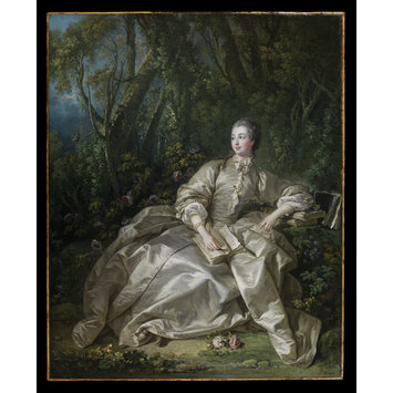 Oil painting - Madame de Pompadour, Mistress of Louis XV Oil painting - Madame de Pompadour, Mistress of Louis XV