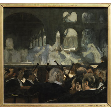Oil painting - The Ballet Scene from Meyerbeer's Opera Robert Le Diable Oil painting - The Ballet Scene from Meyerbeer's Opera Robert Le Diable