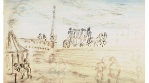 Set design by Oliver Messel for the film 'The Queen of Spades'. Museum no. S.391-2006