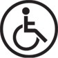 Wheelchair access logo