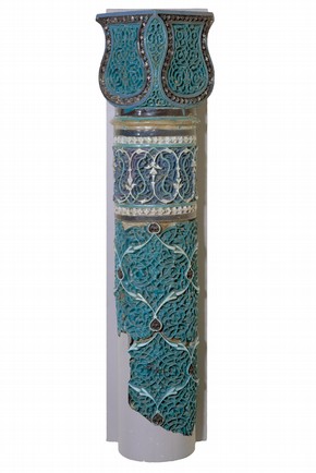 Capital, Uzbekistan, 1358–9. Museum no. 586-1899. Room 42