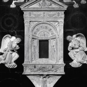 Detail of chancel chapel from Santa Chiara, about 1493–1500. Museum no. 7720-1861