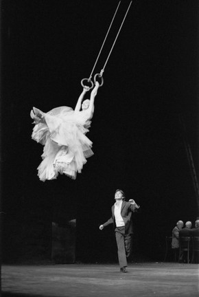 Pina Bausch’s Tanztheater Wuppertal, black and white photograph, late 20th century. Museum no. TM10374/3/22