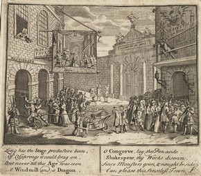 William Hogarth, The Bad Taste of the Town, February 1724