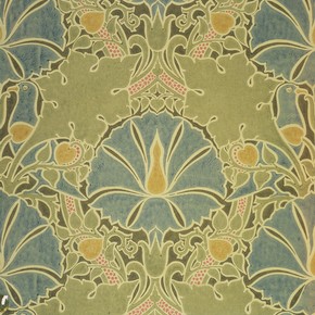 'The Saladin', wallpaper, Charles F.A. Voysey, about 1897. Museum no. CIRC.261-1953