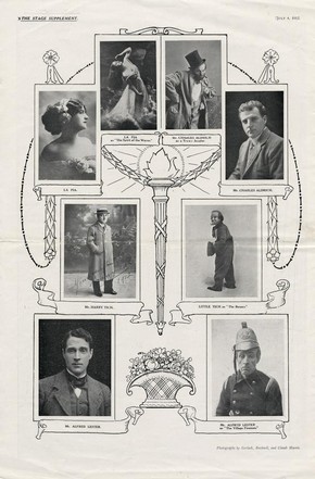 The Royal Command Performance in The Stage supplement, July 1912