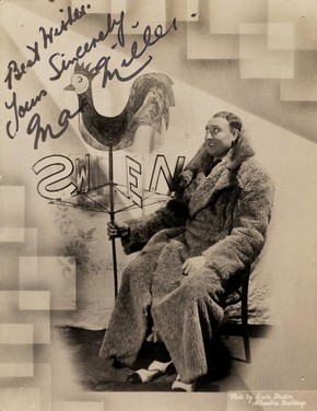 Max Miller's autograph, mid 20th century