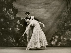 Lilac Garden, Ballet Rambert, black and white photograph, January 1936