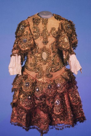 Costume worn in private court performances, mid 18th century, Museum no. S.792-1982