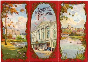 London Pavilion programme, 1912