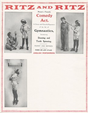 Ritz and Ritz trade poster, about 1913. Museum no. S.22-1991