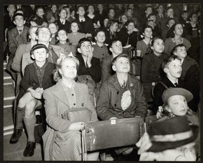 Children at Bertram Mills' Circus, 1948