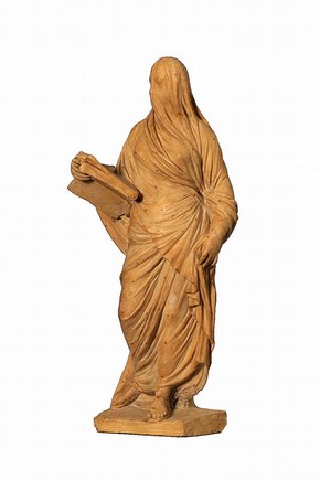 2006al1200_faith_antonio_spinazzi.Faith, Antonio Spinazzi, about 1780. Museum no. A.5-1949. This figure shows clearly the high points marked for pointing.