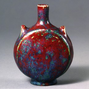 Vase, Pierre-Adrien Dalpayrat, 1896. Museum no. 497-1896