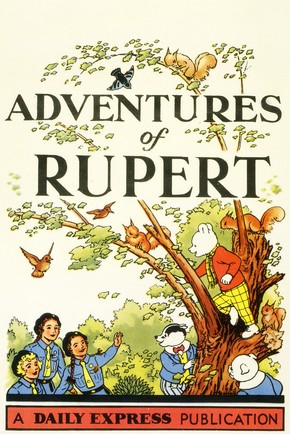 Title Page of Adventures of Rupert, published by The Daily Express, London, England, UK, London. RENIER Collection